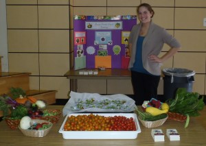 Dietetic internship elementary school food tasting